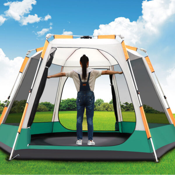 Outdoor 3-4-5-6 People Fully Automatic Camping Tent - Image 2