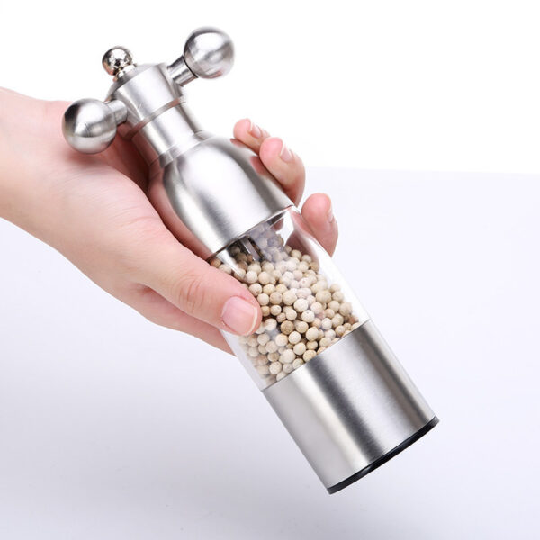 Pepper Mill Gadgets Pepper and Salt Grinder Grinding 4 Color Garlic Grinding Spice Grinder Kitchen Creative Tools BBQ Accessory - Image 9