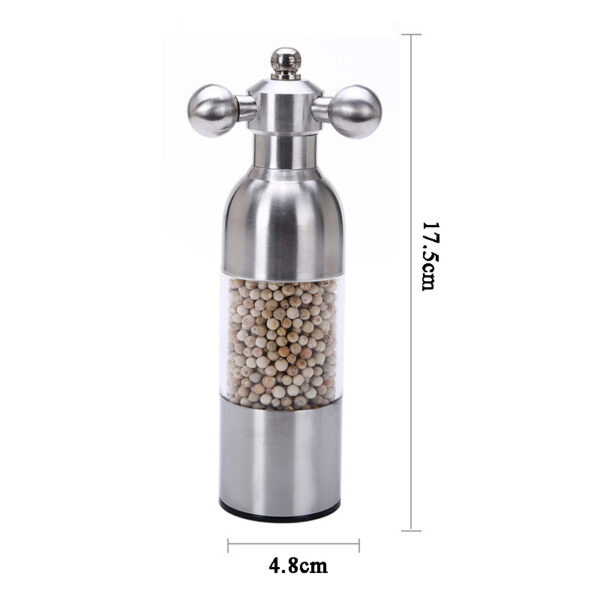 Pepper Mill Gadgets Pepper and Salt Grinder Grinding 4 Color Garlic Grinding Spice Grinder Kitchen Creative Tools BBQ Accessory - Image 8