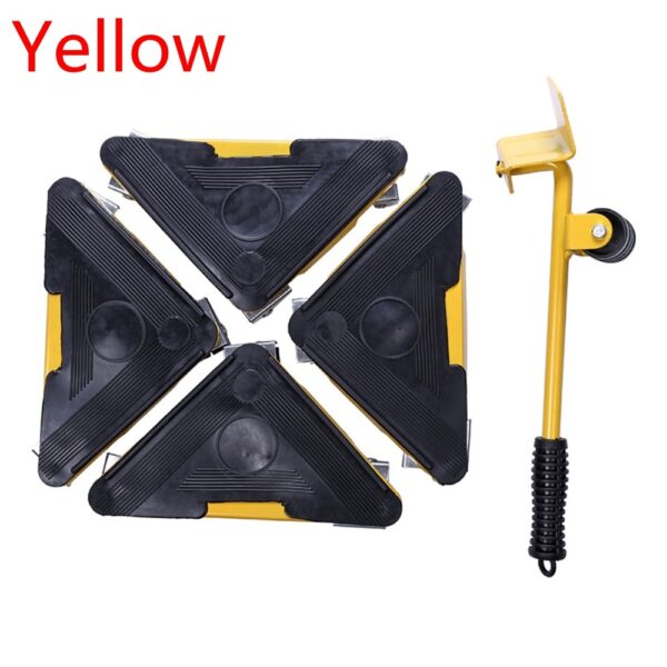 Professional Furniture Transport Moving Lifter Tool Mover Device 5PCS per Set - Image 2