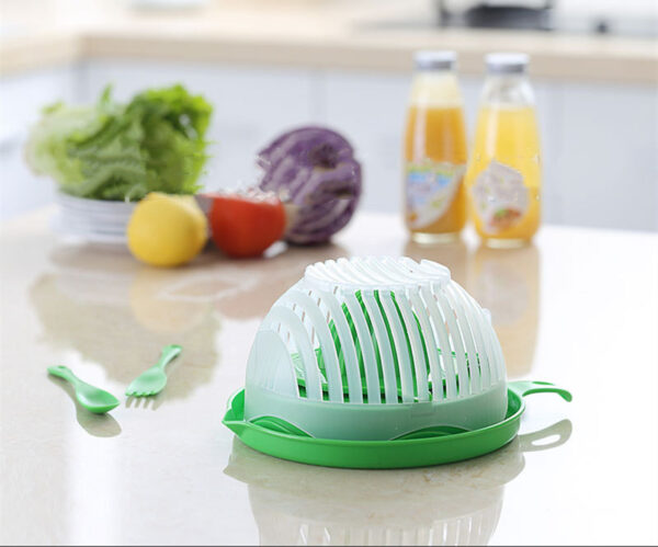 Creative Salad Cutter Fruit and Vegetable Cutter - Image 7